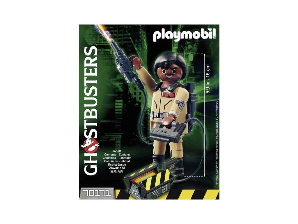 Playmobil Cazafantasmas Figura Coleccionable W. Zeddemore 70171 2 Playmobil Cazafantasmas Figura Coleccionable W. Zeddemore 70171 - Imagen 2