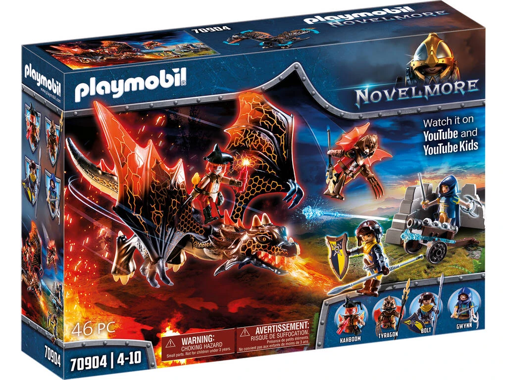 Playmobil Novelmore Ataque Del Dragon 70904 1 Playmobil Novelmore Ataque Del Dragon 70904