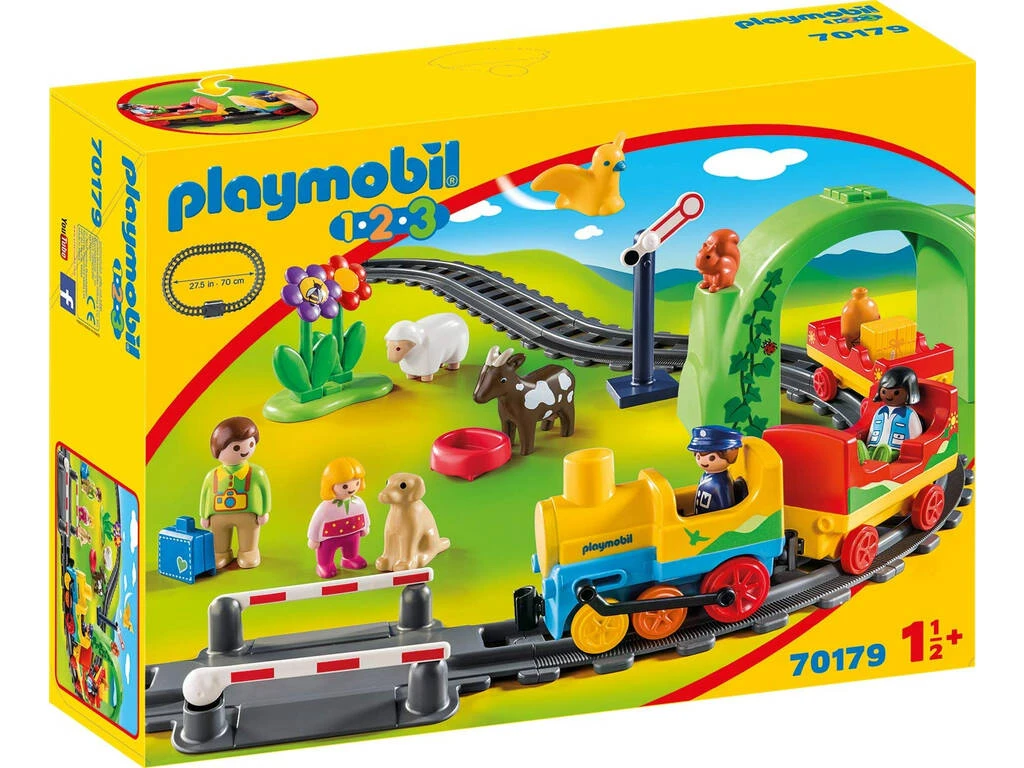 Playmobil 1,2,3 Mi Primer Tren Playmobil 70179 1 Playmobil 1,2,3 Mi Primer Tren Playmobil 70179