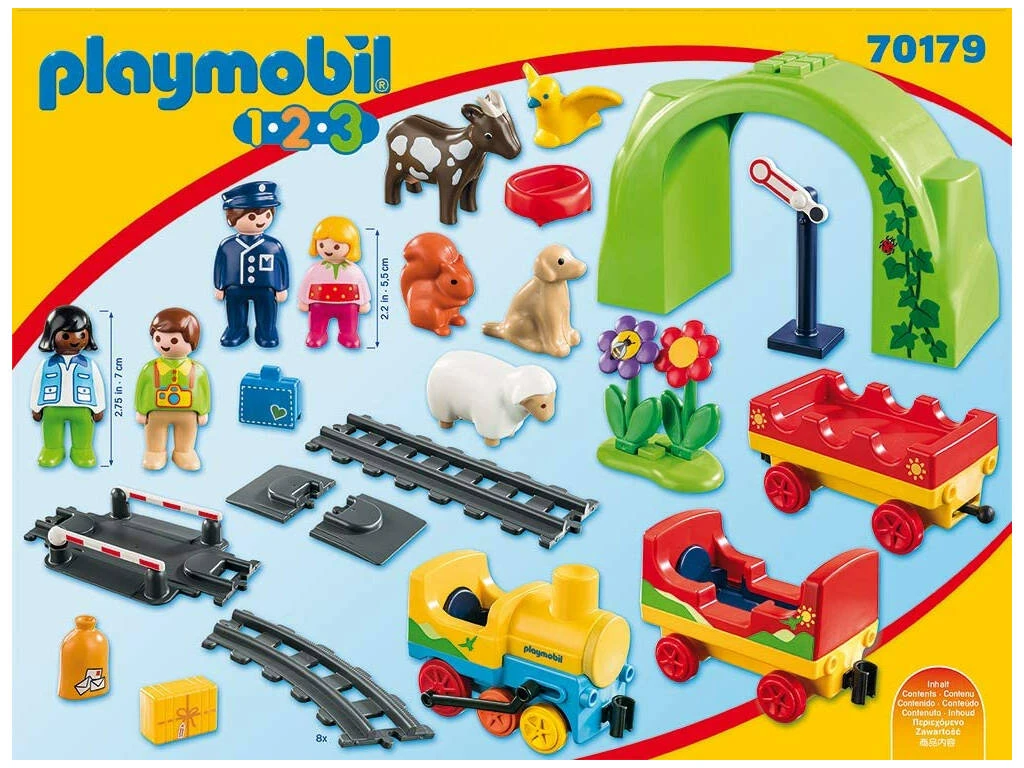 Playmobil 1,2,3 Mi Primer Tren Playmobil 70179 3 Playmobil 1,2,3 Mi Primer Tren Playmobil 70179 - Imagen 3