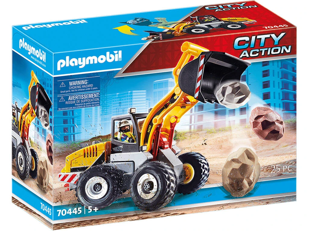 Playmobil Cargadora Frontal 70445 1 Playmobil Cargadora Frontal 70445