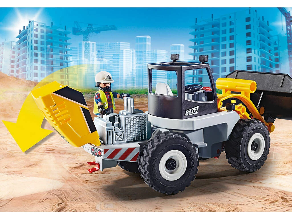 Playmobil Cargadora Frontal 70445 4 Playmobil Cargadora Frontal 70445 - Imagen 4