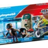 Playmobil City Action Moto Persecución Del Ladrón De Dinero 70572