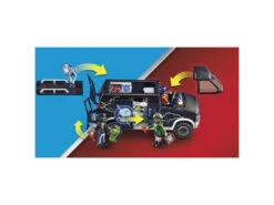 Playmobil City Action Helicóptero De Policía Persecución Del Vehículo Huido 70575 -Playmobil Ventas 1999957601g02