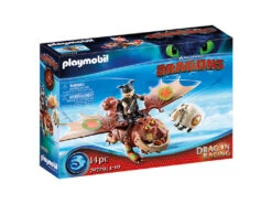 Playmobil Dragón Racing Barrilete Y Capataz 70729