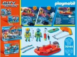 Playmobil Rescate Marítimo Rescate De Kitesurfer Con Bote 70144 -Playmobil Ventas 1999962513g02