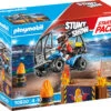 Playmobil Starter Pack Stunt Show Quad Con Rampa De Fuego 70820