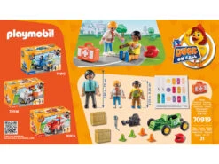 Playmobil D.O.C. Acción Ambulancia Ayuda Al Piloto De Carreras 70919 7 Playmobil D.O.C. Acción Ambulancia Ayuda Al Piloto De Carreras 70919 -Playmobil Ventas 1999962636g03