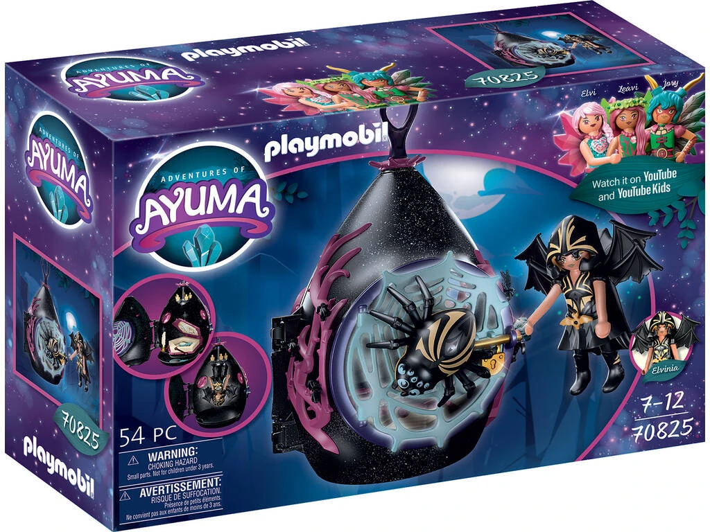 Playmobil Adventures Of Ayuma Refugio De Las Bat Fairies 70825 1 Playmobil Adventures Of Ayuma Refugio De Las Bat Fairies 70825