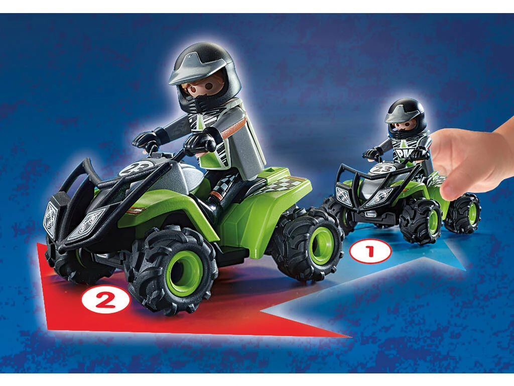 Playmobil Carreras Speed Quad 71093 3 Playmobil Carreras Speed Quad 71093 - Imagen 3