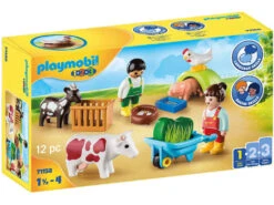 Playmobil 1.2.3 Diversión En La Granja 71158