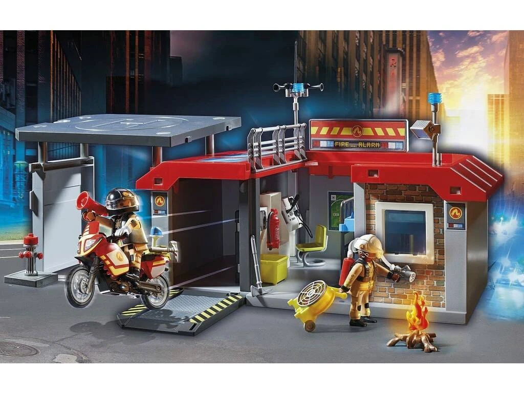 Playmobil Parque De Bomberos 71193 3 Playmobil Parque De Bomberos 71193 - Imagen 3