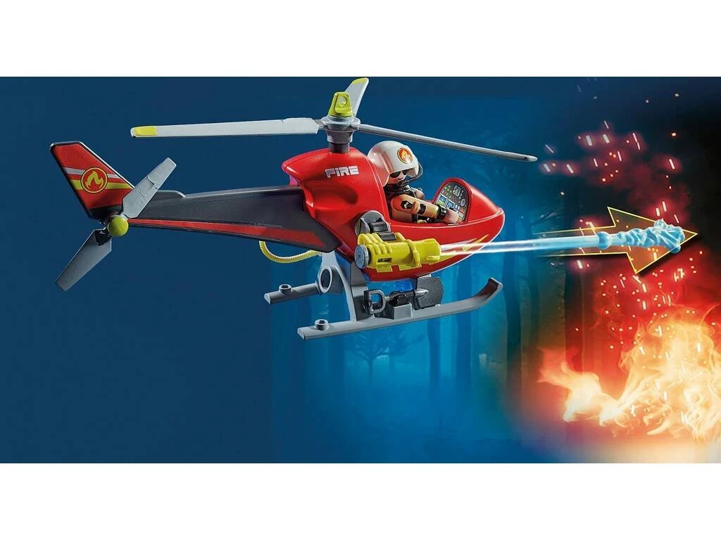 Playmobil Helicóptero De Bomberos 71195 5 Playmobil Helicóptero De Bomberos 71195 - Imagen 5