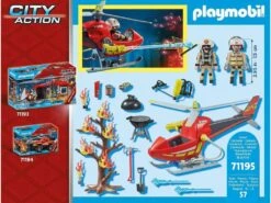 Playmobil Helicóptero De Bomberos 71195 11 Playmobil Helicóptero De Bomberos 71195 -Playmobil Ventas 1999964613g05