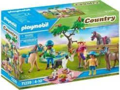 Playmobil Country Excursion De Picnic Con Caballos 71239