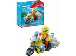 Playmobil City Life Moto De Emergencias Con Luz Intermitente 71205 -Playmobil Ventas 1999968566g05