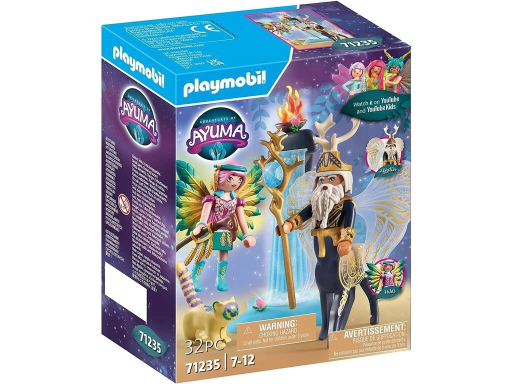 Playmobil Adventures Of Ayuma Abjatus Con Knight Hildi 71235 1 Playmobil Adventures Of Ayuma Abjatus Con Knight Hildi 71235