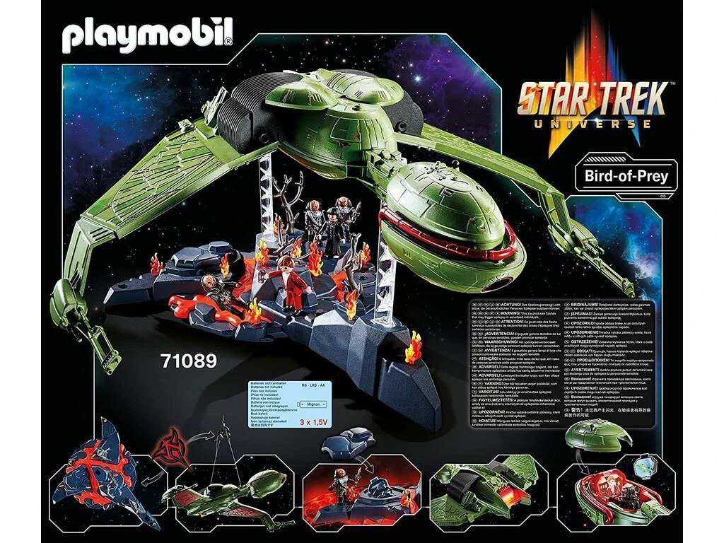 Playmobil Star Trek Klingon Bird-of-Prey 71089 11 Playmobil Star Trek Klingon Bird-of-Prey 71089 - Imagen 11
