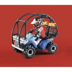 Playmobil - Starter Pack Stuntshow Quad Con Rampa De Fuego 70820 -Playmobil Ventas medias 116