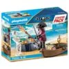 Playmobil - Pack Inicial De Pirata Con Bote De Remos Playmobil ㅤ