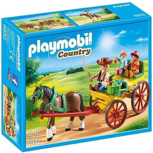 Playmobil Carruaje Con Caballo 1 Playmobil Carruaje Con Caballo