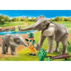 Playmobil - Recinto Exterior De Elefantes - 70324 -Playmobil Ventas medias 225