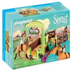 Playmobil Establo Lucky Y Spirit