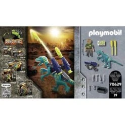 Playmobil - Dino Rise: Tío Rob Armamento Para La Batalla 70629 -Playmobil Ventas medias 31