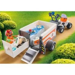 Playmobil - Quad De Rescate Con Remolque - 70053 -Playmobil Ventas medias 315