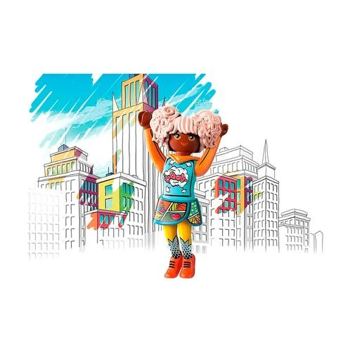 Playmobil - Edwina Comic World - 70476 2 Playmobil - Edwina Comic World - 70476 - Imagen 2