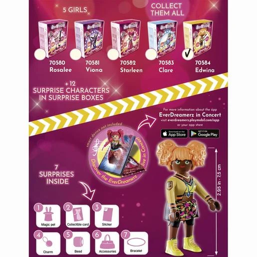 Playmobil - Edwina - Music World 70584 4 Playmobil - Edwina - Music World 70584 - Imagen 4