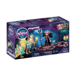 Playmobil - Adventures Of Ayuma - Cristal Fairy Y Bat Fairy Con Animales Del Alma - 70803