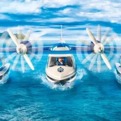 Playmobil - Hidroavión De Policía - 9436 10 Playmobil - Hidroavión De Policía - 9436 -Playmobil Ventas medias 483