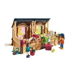 Playmobil - Clases De Equitación Con Boxes De Caballos - 70995 -Playmobil Ventas medias 555