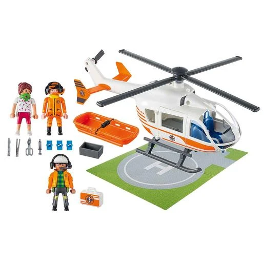 Playmobil - Helicóptero De Rescate - 70048 3 Playmobil - Helicóptero De Rescate - 70048 - Imagen 3