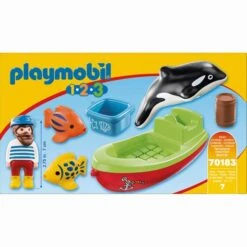 Playmobil - 1.2.3 Pescador Con Bote 70183 9 Playmobil - 1.2.3 Pescador Con Bote 70183 -Playmobil Ventas medias 610