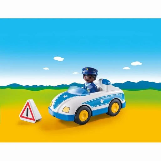 Playmobil - 1.2.3 Coche De Policía 2 Playmobil - 1.2.3 Coche De Policía - Imagen 2