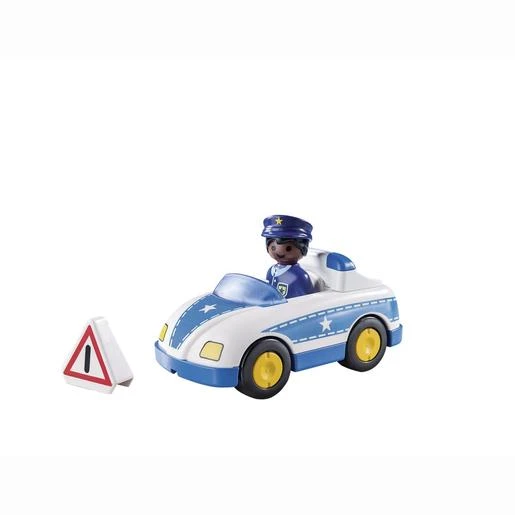 Playmobil - 1.2.3 Coche De Policía 3 Playmobil - 1.2.3 Coche De Policía - Imagen 3
