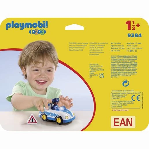 Playmobil - 1.2.3 Coche De Policía 4 Playmobil - 1.2.3 Coche De Policía - Imagen 4