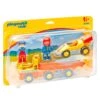 Playmobil 1.2.3 - Coche De Carreras Con Camión - 6761