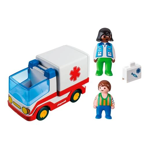 Playmobil 1.2.3 - Ambulancia - 9122 3 Playmobil 1.2.3 - Ambulancia - 9122 - Imagen 3