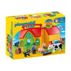 Playmobil 1.2.3 - Granja Maletín - 6962