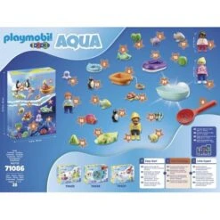 Playmobil - Calendario De Adviento 1.2.3. Diversión En El Baño - 71086 -Playmobil Ventas medias 725