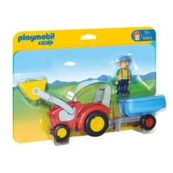 Playmobil 1.2.3 - Tractor Con Remolque - 6964 -Playmobil Ventas medias 740
